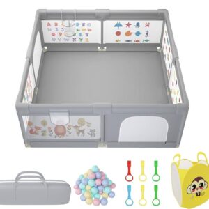 Baby Playpen Extra Large Non Slip 50 Ocean Balls