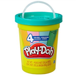 Playdoh 4 Colors Big Can