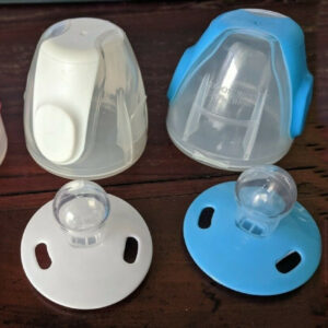 25 x 4 Pack (100 Pieces) -Wholesale Resell Retail  Happy Baby Steam n Go Cherry Silicone Soother - Image 2