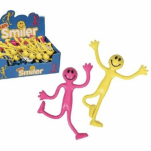 1x Bendy Smiley Man - Assorted